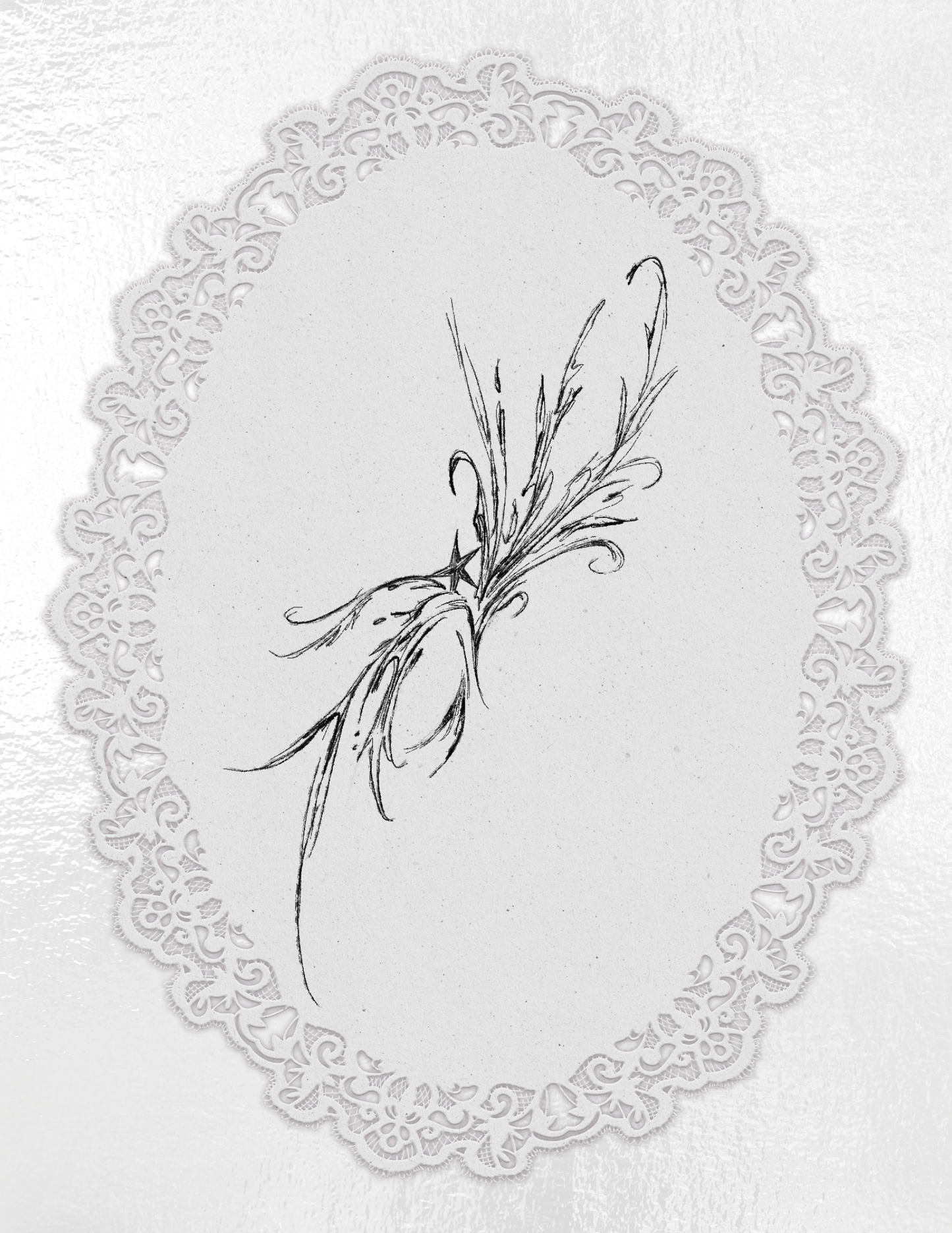 Abstract feather