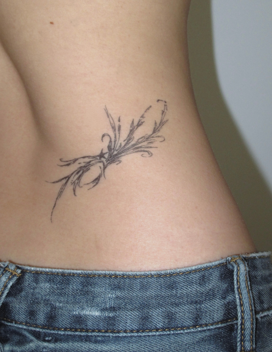 Abstract feather