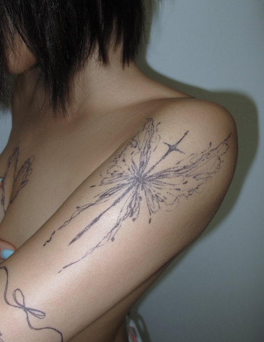 butterfly with sword