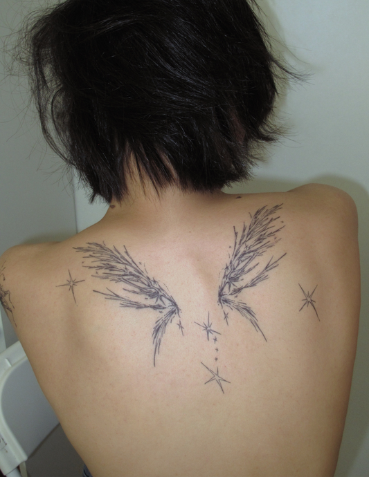 Large Angle Wings