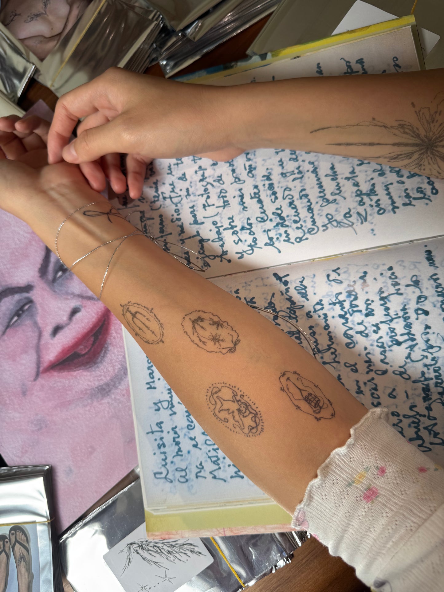 Stamps <3 — 2 Tattoo Sheets in One Pack